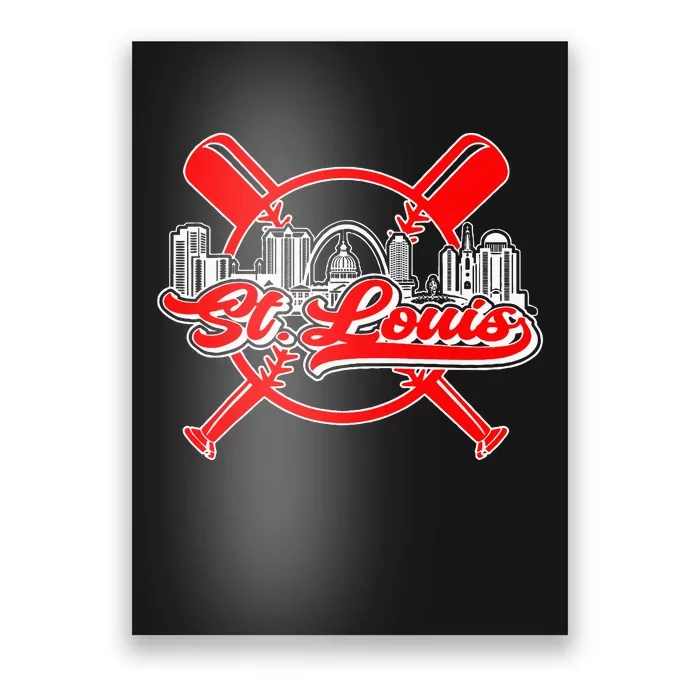 Vintage St Louis Baseball Poster