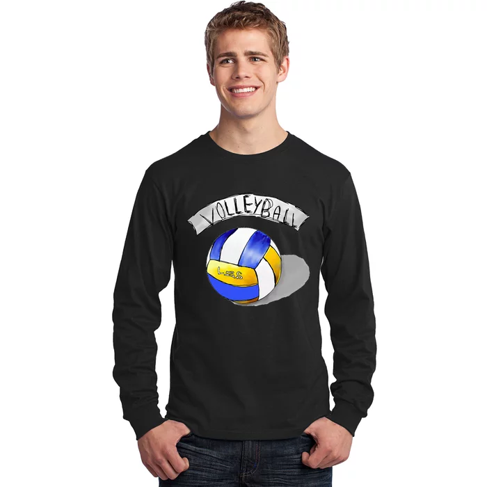 Volleyball Sports Lovers Long Sleeve Shirt