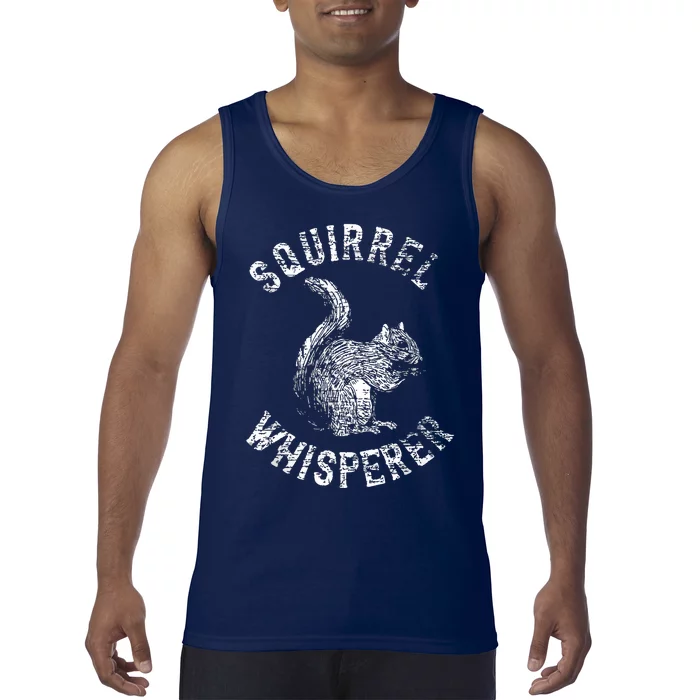 Vintage Squirrel Lover Squirrel Whisperer Tank Top