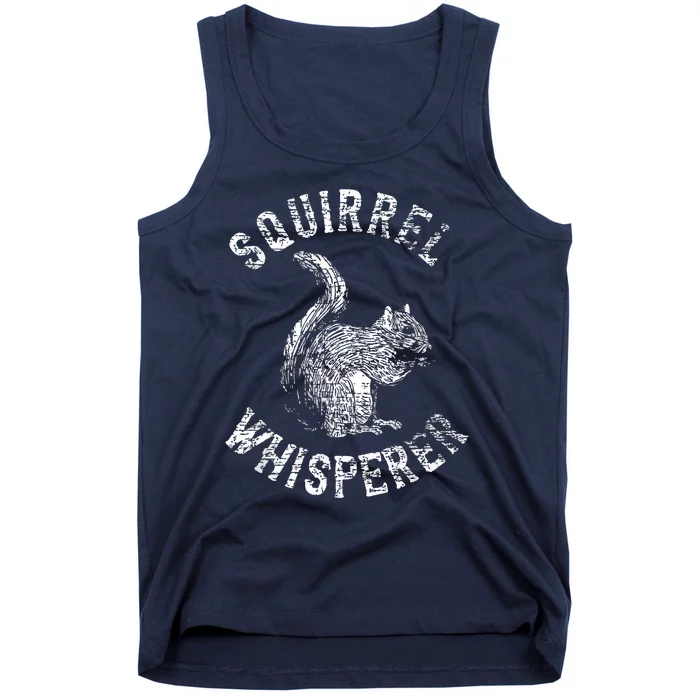 Vintage Squirrel Lover Squirrel Whisperer Tank Top