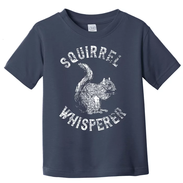 Vintage Squirrel Lover Squirrel Whisperer Toddler T-Shirt