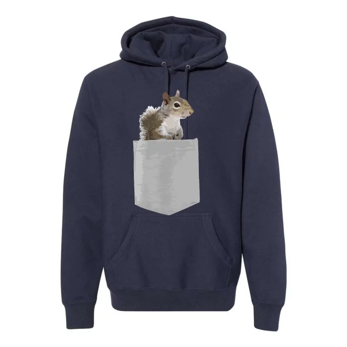 Vintage Squirrel Lover Squirrel Whisperer Premium Hoodie