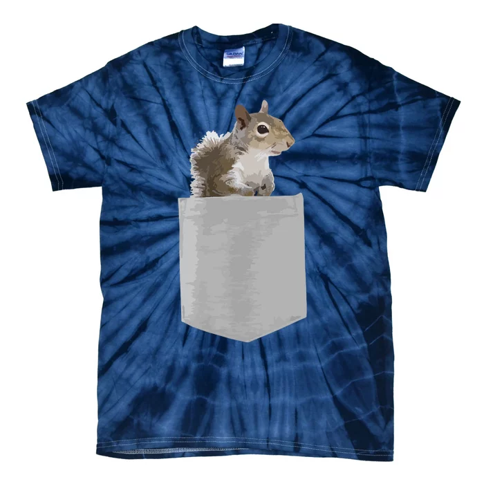 Vintage Squirrel Lover Squirrel Whisperer Tie-Dye T-Shirt