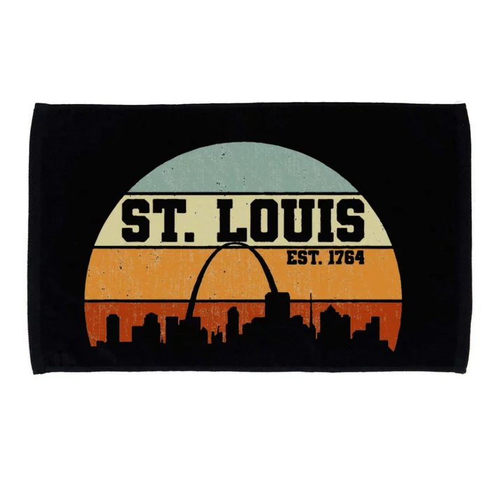 Vintage St. Louis Est. 1764 Retro Souvenir Gift Microfiber Hand Towel