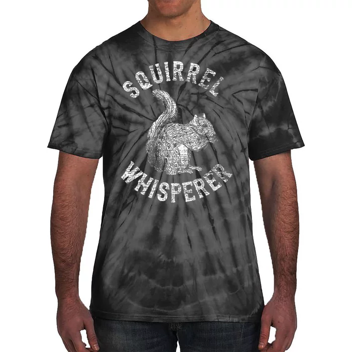 Vintage Squirrel Lover Squirrel Whisperer Tie-Dye T-Shirt