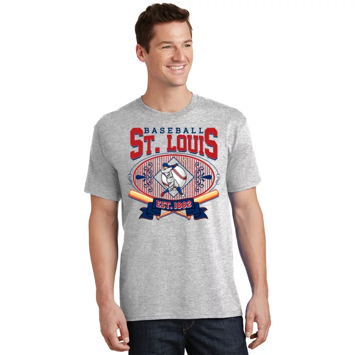 Vintage St Louis Baseball Est 1882 T-Shirt