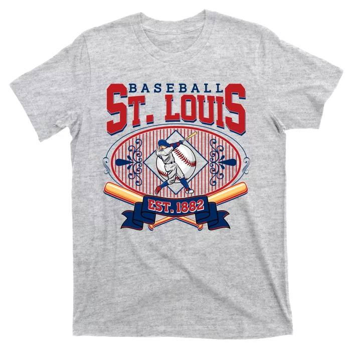 Vintage St Louis Baseball Est 1882 T-Shirt