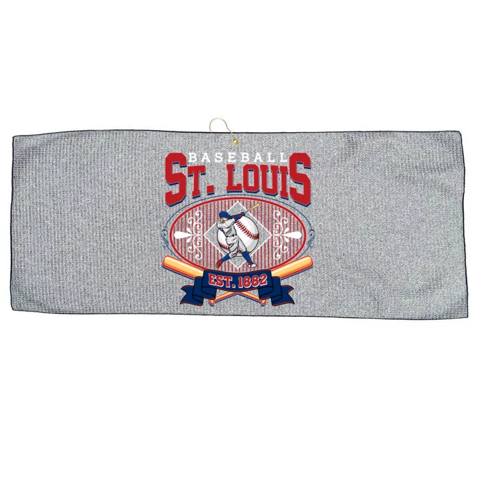 Vintage St Louis Baseball Est 1882 Large Microfiber Waffle Golf Towel