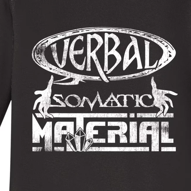 Verbal Somatic Material Shirt RPG Roleplaying Gamer Tee Baby Long Sleeve Bodysuit