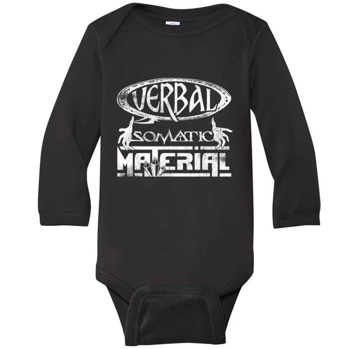 Verbal Somatic Material Shirt RPG Roleplaying Gamer Tee Baby Long Sleeve Bodysuit