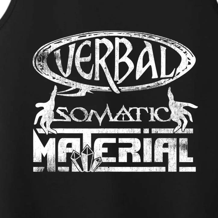 Verbal Somatic Material Shirt RPG Roleplaying Gamer Tee Performance Tank