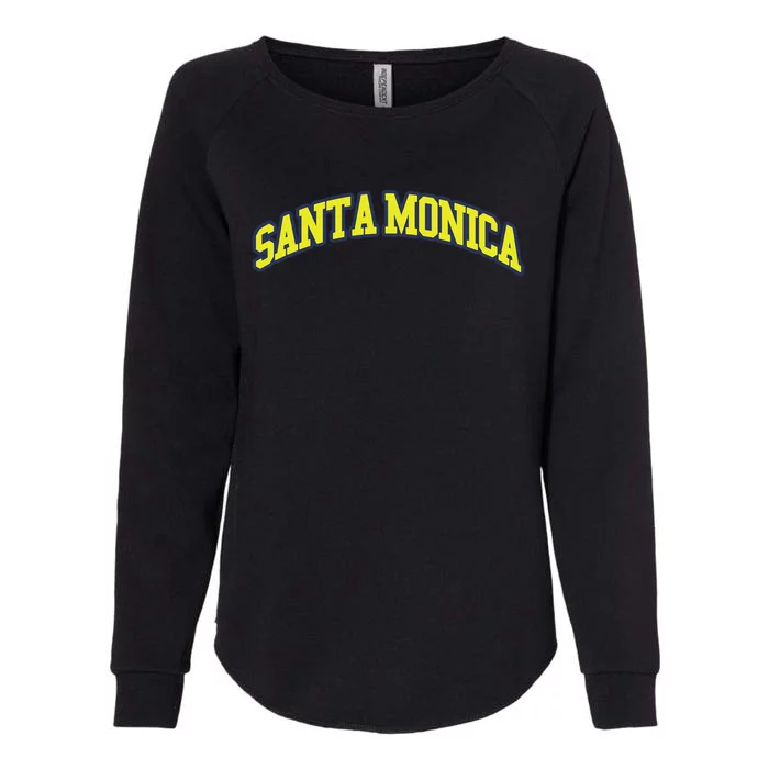 Varsity Santa Monica Gift Womens California Wash Sweatshirt