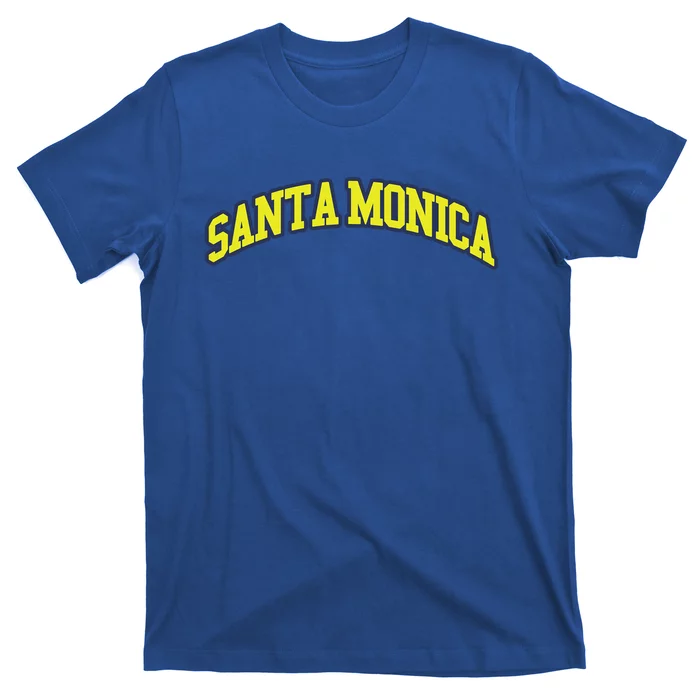 Varsity Santa Monica Gift T-Shirt