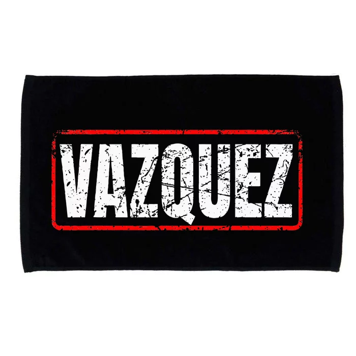 Vazquez Surname Mexican & Hispanic American Chicano Microfiber Hand Towel