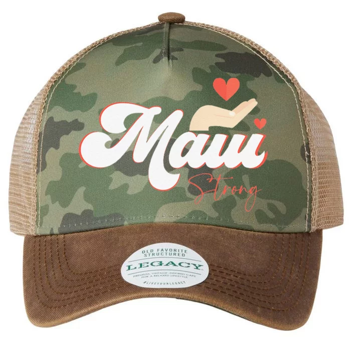 Vintage Strong Maui Hawaii Island I Love Hawaii Legacy Tie Dye Trucker Hat