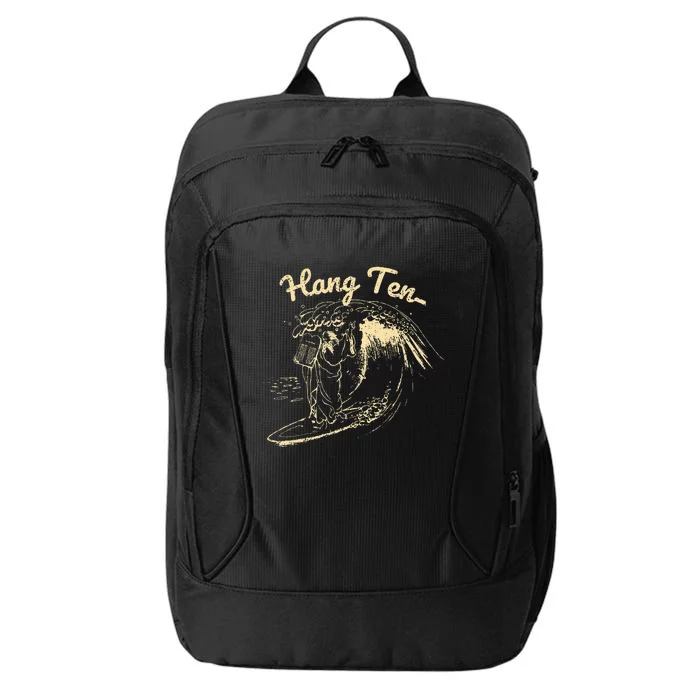 Vintage Surfing Moses Hang Ten City Backpack