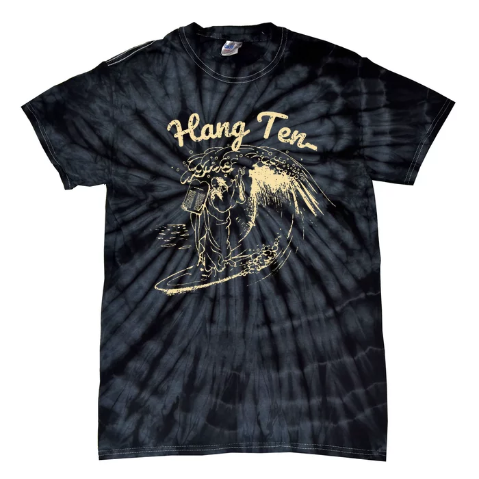 Vintage Surfing Moses Hang Ten Tie-Dye T-Shirt