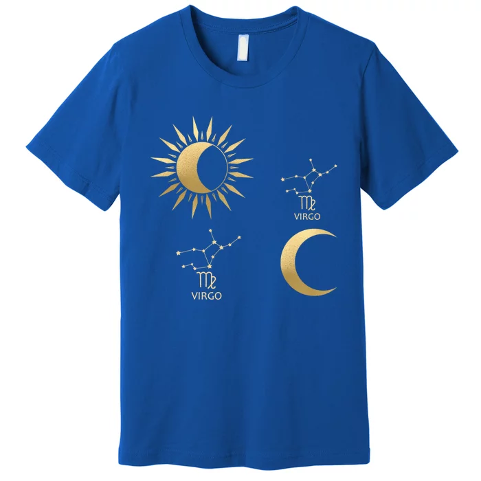 Virgo Sunvirgo Moon Zodiac Gift Premium T-Shirt