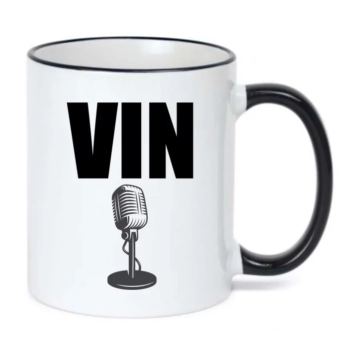 V.in Scully Microphone Black Color Changing Mug