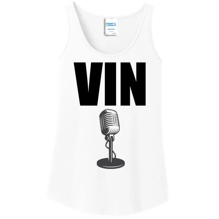 V.in Scully Microphone Ladies Essential Tank