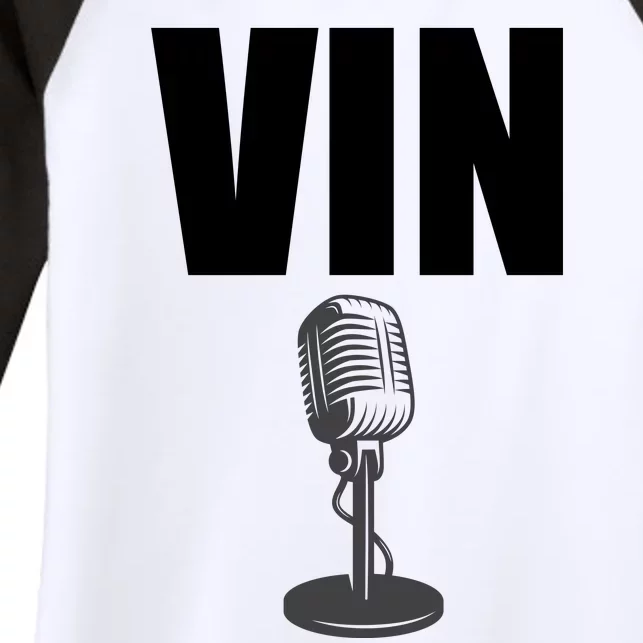 Vin Scully Microphone' Unisex Jersey T-Shirt