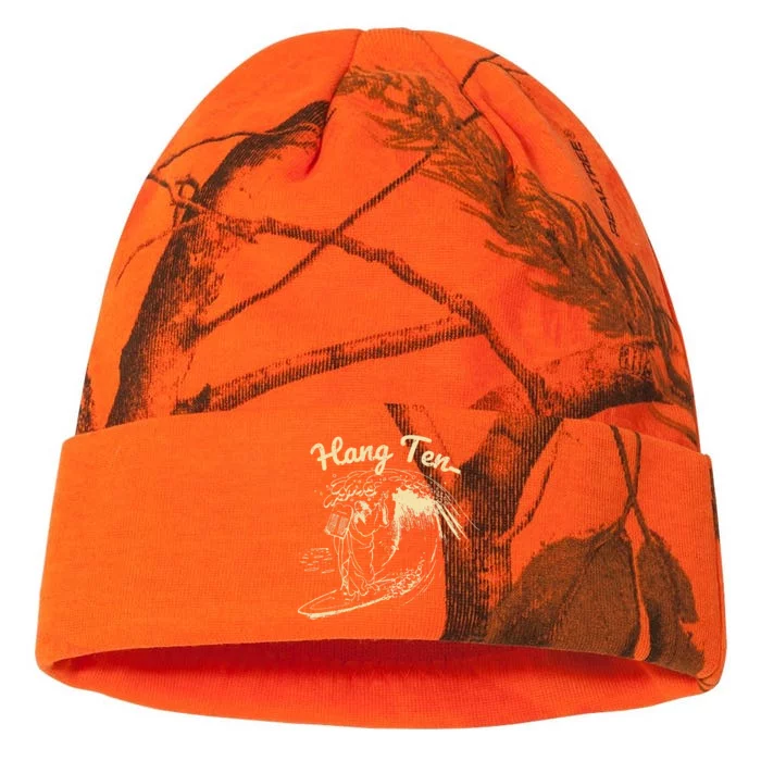 Vintage Surfing Moses Hang Ten Kati - 12in Camo Beanie