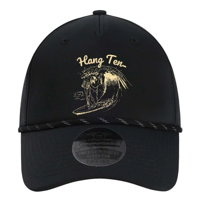 Vintage Surfing Moses Hang Ten Performance The Dyno Cap