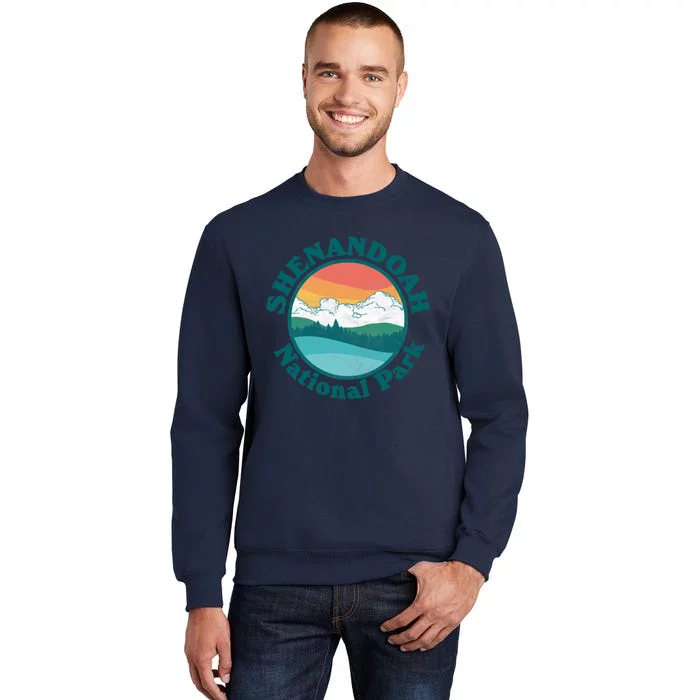 Vintage Shenandoah National Park Retro Mountains & Sky Sweatshirt