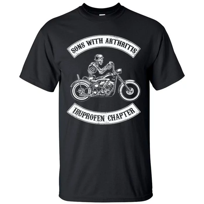 Vintage Son of Ibuprofen Funny Arthritis Chapter Biker Tall T-Shirt