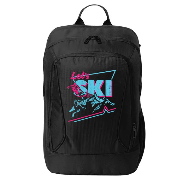 Vintage Ski Outfit 80s 90s Gift Retro Sports Crewneck Gift City Backpack