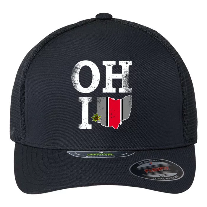 Vintage State Of Ohio Flexfit Unipanel Trucker Cap