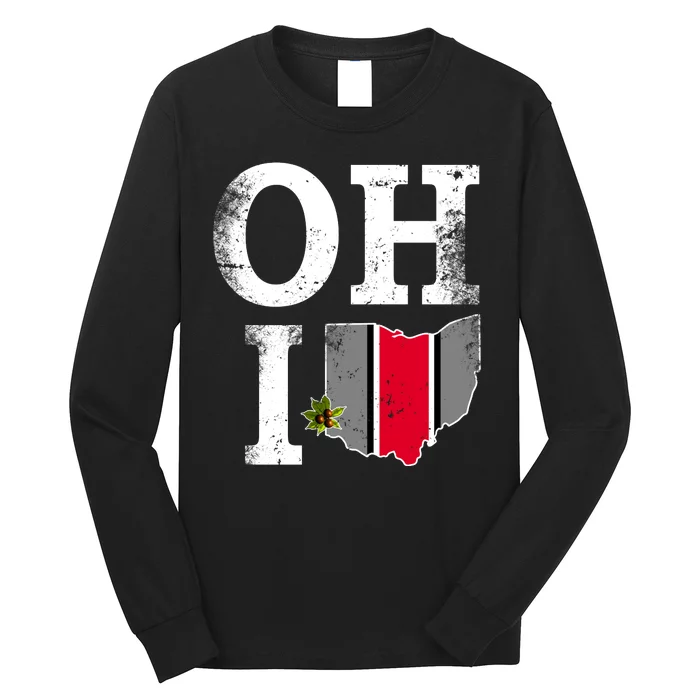 Vintage State Of Ohio Long Sleeve Shirt