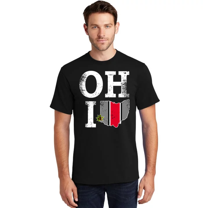 Vintage State Of Ohio Tall T-Shirt