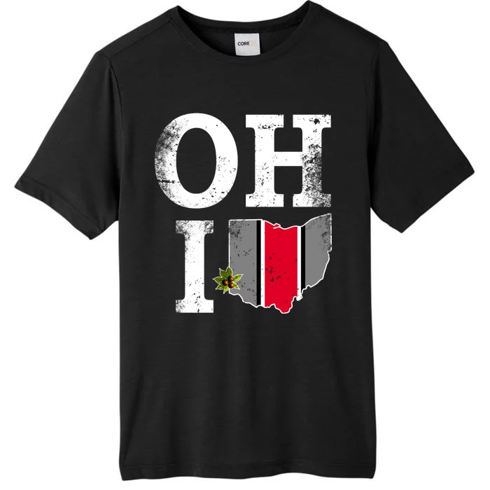 Vintage State Of Ohio ChromaSoft Performance T-Shirt