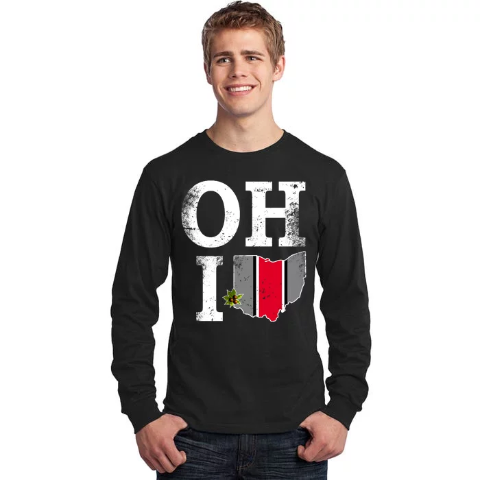 Vintage State Of Ohio Tall Long Sleeve T-Shirt