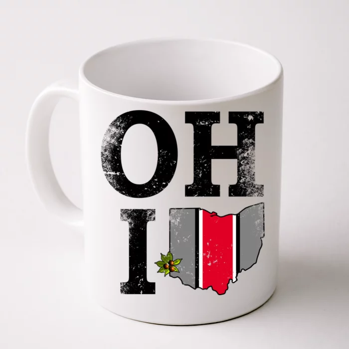 Vintage State Of Ohio Front & Back Coffee Mug