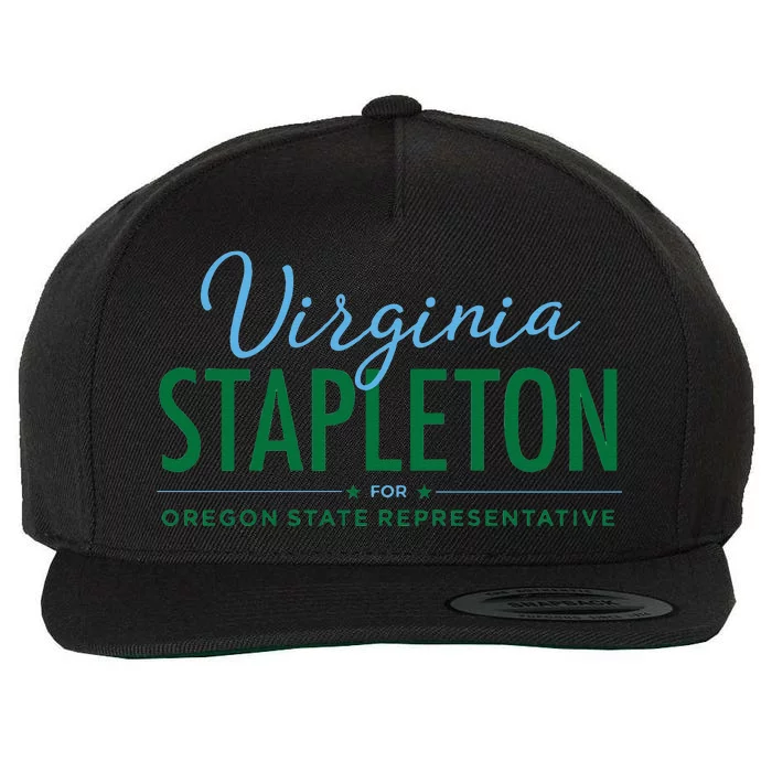 Virginia S.T.A.P.L.E.T.O.N Oregon Wool Snapback Cap