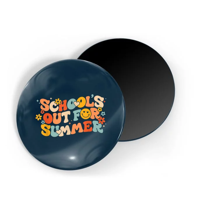 Vintage Schools Out For Summer Ladies Women Teacher Magnet