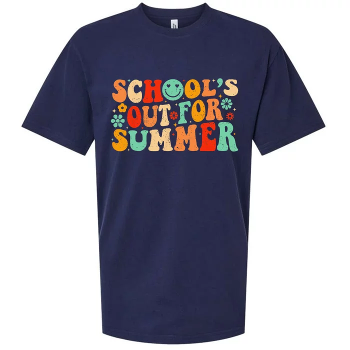 Vintage Schools Out for Summer Ladies Wo Sueded Cloud Jersey T-Shirt