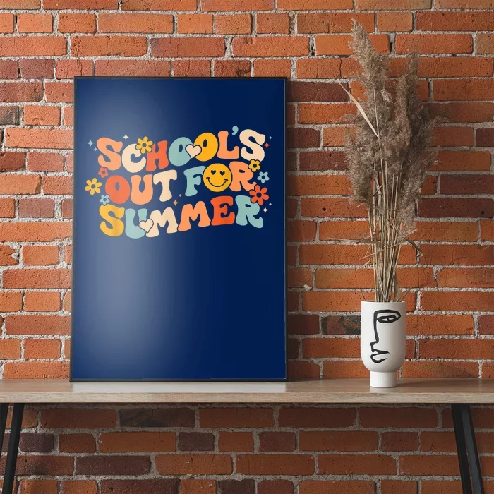 Vintage Schools Out For Summer Ladies Teacher Poster