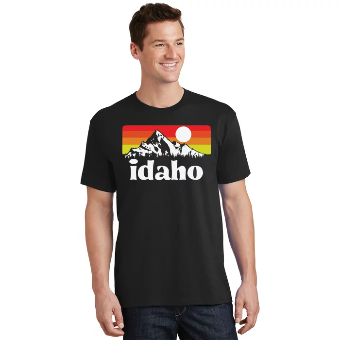 Vintage State Of Idaho Retro Distressed T-Shirt