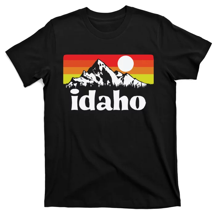 Vintage State Of Idaho Retro Distressed T-Shirt