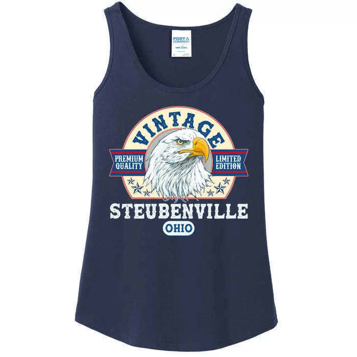 Vintage Steubenville Ohio Premium Quality Limited Edition Eagle Emblem Ladies Essential Tank