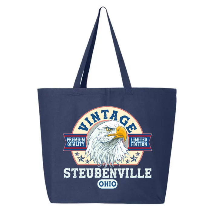 Vintage Steubenville Ohio Premium Quality Limited Edition Eagle Emblem 25L Jumbo Tote