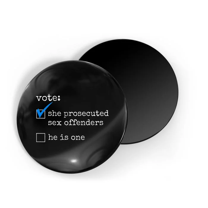 Vote She Prosecuted Sex Offenders He Is One Magnet