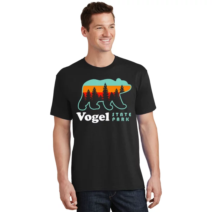 Vogel State Park Camping Georgia Lake Bear T-Shirt