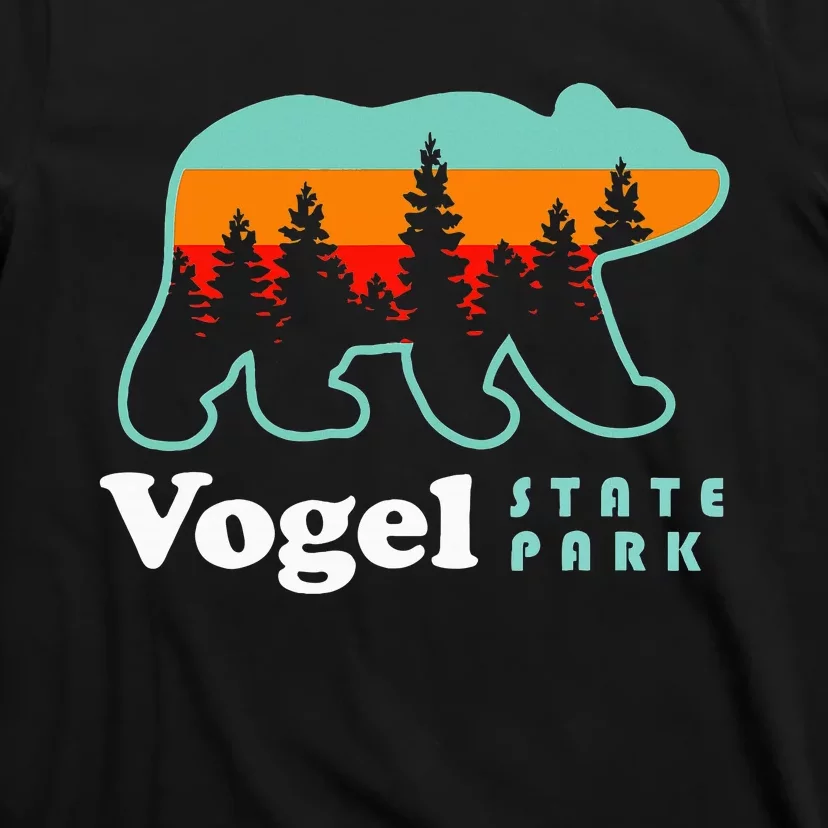 Vogel State Park Camping Georgia Lake Bear T-Shirt