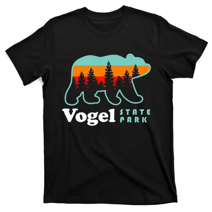 Vogel State Park Camping Georgia Lake Bear T-Shirt