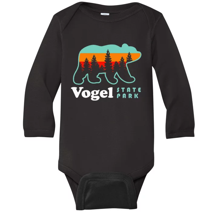 Vogel State Park Camping Georgia Lake Bear Baby Long Sleeve Bodysuit