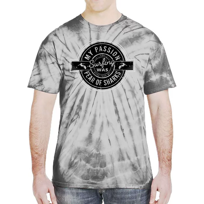 Vintage Surfing Passion Graphic Tie-Dye T-Shirt